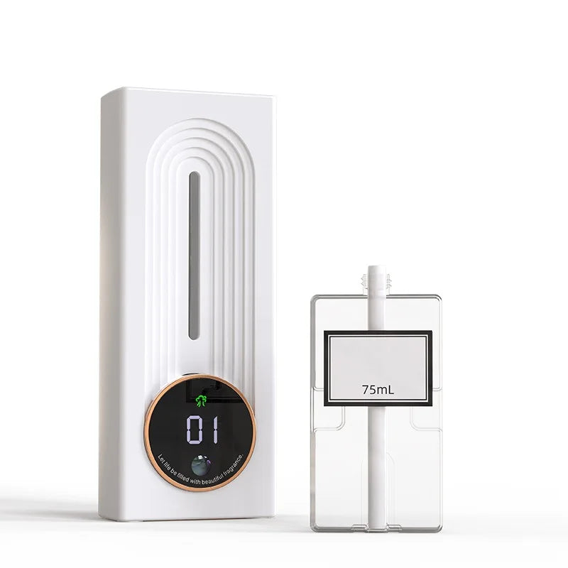 2025 Smart Wall-Mounted Aroma Diffuser - Automatic & Sensor-Controlled Fragrance Sprayer